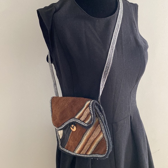 Artisan cute small bag purse crossbody long strap - Picture 2 of 10